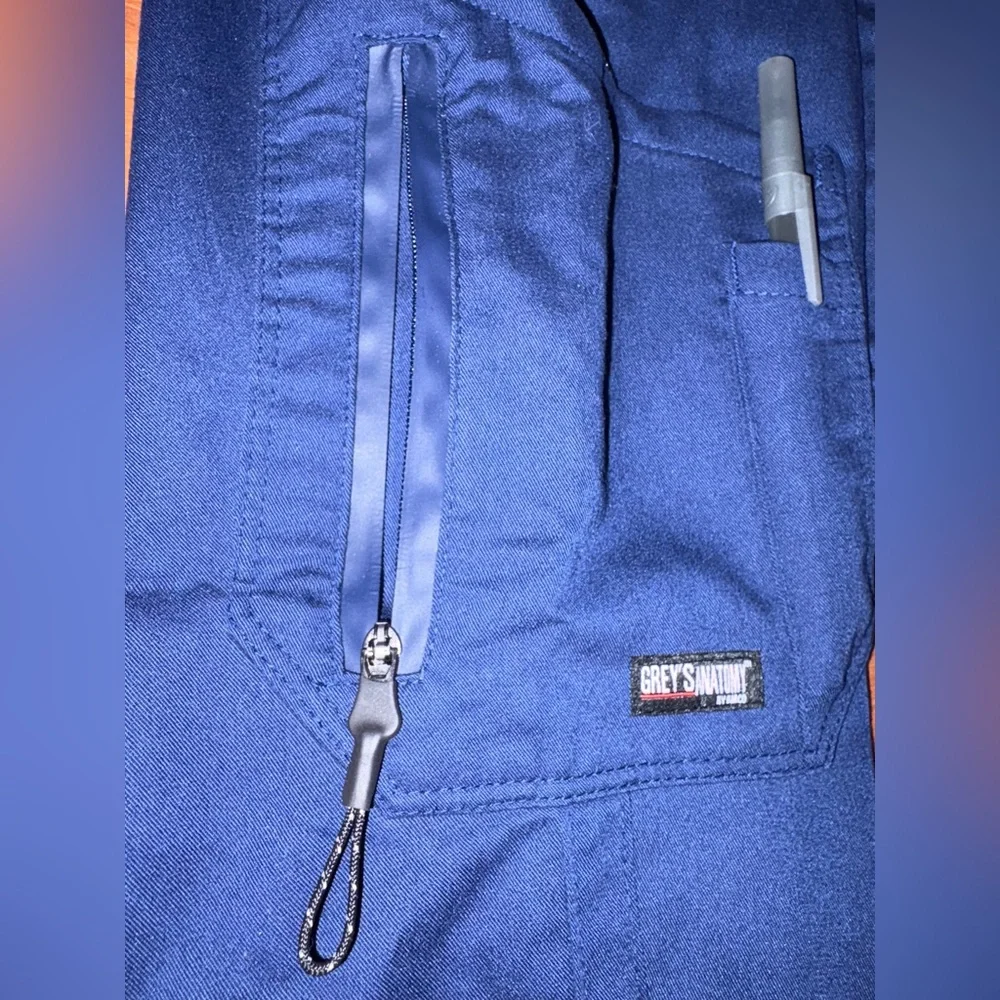 Grey's Anatomy™️ Women’s blue scrub pants size L - Picture 5 of 11